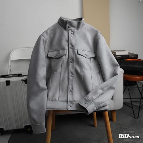 Áo Khoác Nam Da Lộn ICONDENIM Stonewell