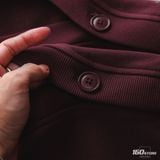 Áo Khoác Nỉ Cardigan Nam ICONDENIM Corwin Form Regular