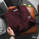 Áo Khoác Nỉ Cardigan Nam ICONDENIM Corwin Form Regular