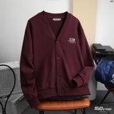 Áo Khoác Nỉ Cardigan Nam ICONDENIM Corwin Form Regular