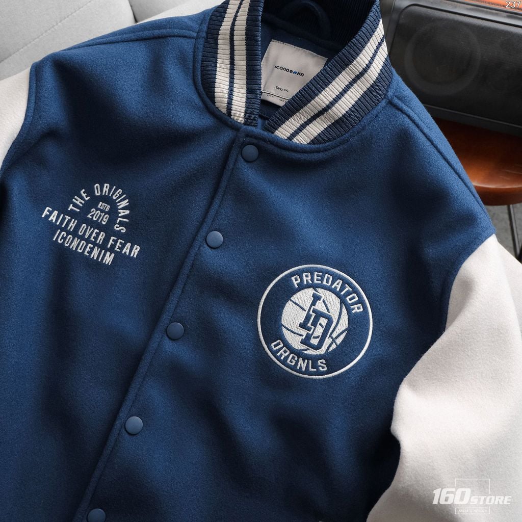Áo Khoác Varsity Nam ICONDENIM Heritage
