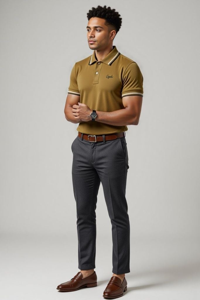 Áo Polo Nam ICONDENIM Trim Color