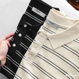 Áo Polo Len Nam ICONDENIM Urban Stripe Form Regular