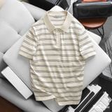 Áo Polo Len Nam ICONDENIM Urban Stripe Form Regular