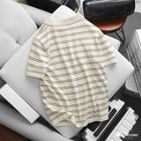 Áo Polo Len Nam ICONDENIM Urban Stripe Form Regular