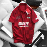 Áo Polo Nam ICONDENIM ft Disney Mickey Grid