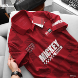 Áo Polo Nam ICONDENIM ft Disney Mickey Grid