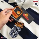 Áo Polo Nam ICONDENIM Garfield College Cat Stripe Form Boxy