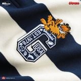 Áo Polo Nam ICONDENIM Garfield College Cat Stripe Form Boxy
