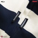 Áo Polo Nam ICONDENIM Garfield College Cat Stripe Form Boxy