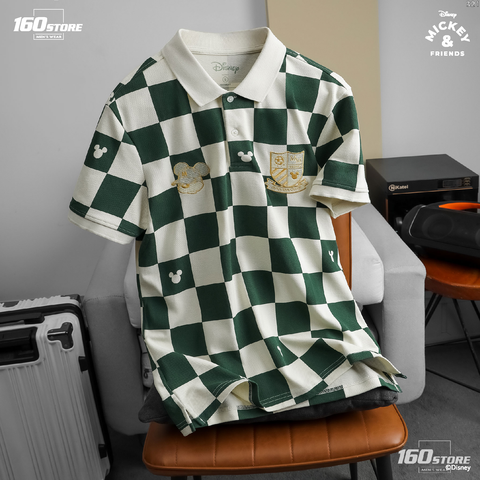 Áo Polo Nam ICONDENIM Mickey Checked Form Regular