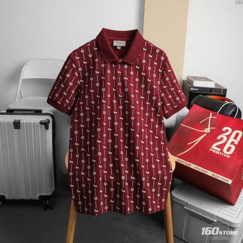 Áo Polo Nam ICONDENIM Stallion Regal Monogram