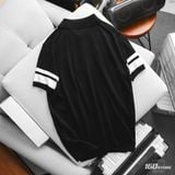 Áo Polo Nam Len ICONDENIM Black Ace