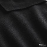 Áo Polo Nam Len ICONDENIM Black Ace