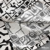 Áo Sơ Mi Nam Cuban ICONDENIM Monochrome Mosaic