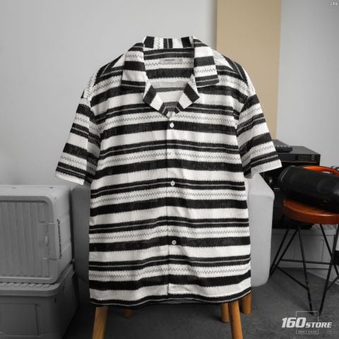 Áo Sơ Mi Nam Cuban ICONDENIM Rochet Strip