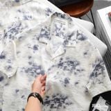 Áo Sơ Mi Nam Cuban ICONDENIM Stone Mist Tie-Dye