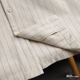 Áo Sơ Mi Nam Cuban ICONDENIM Stripe Code