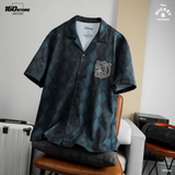 Áo Sơ Mi Nam Cuban Tay Ngắn ICONDENIM Donald Emblem Form Relaxed
