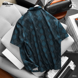 Áo Sơ Mi Nam Cuban Tay Ngắn ICONDENIM Donald Emblem Form Relaxed