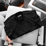 Áo Sơ Mi Nam ICONDENIM Steel Line