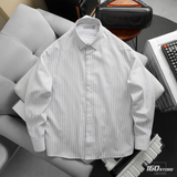 Áo Sơ Mi Nam Tay Dài ICONDENIM Urban Stripe