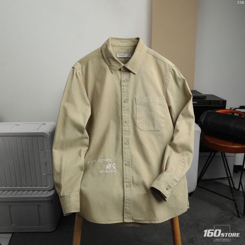 Áo Sơ Mi Nam Tay Dài ICONDENIM Monotype