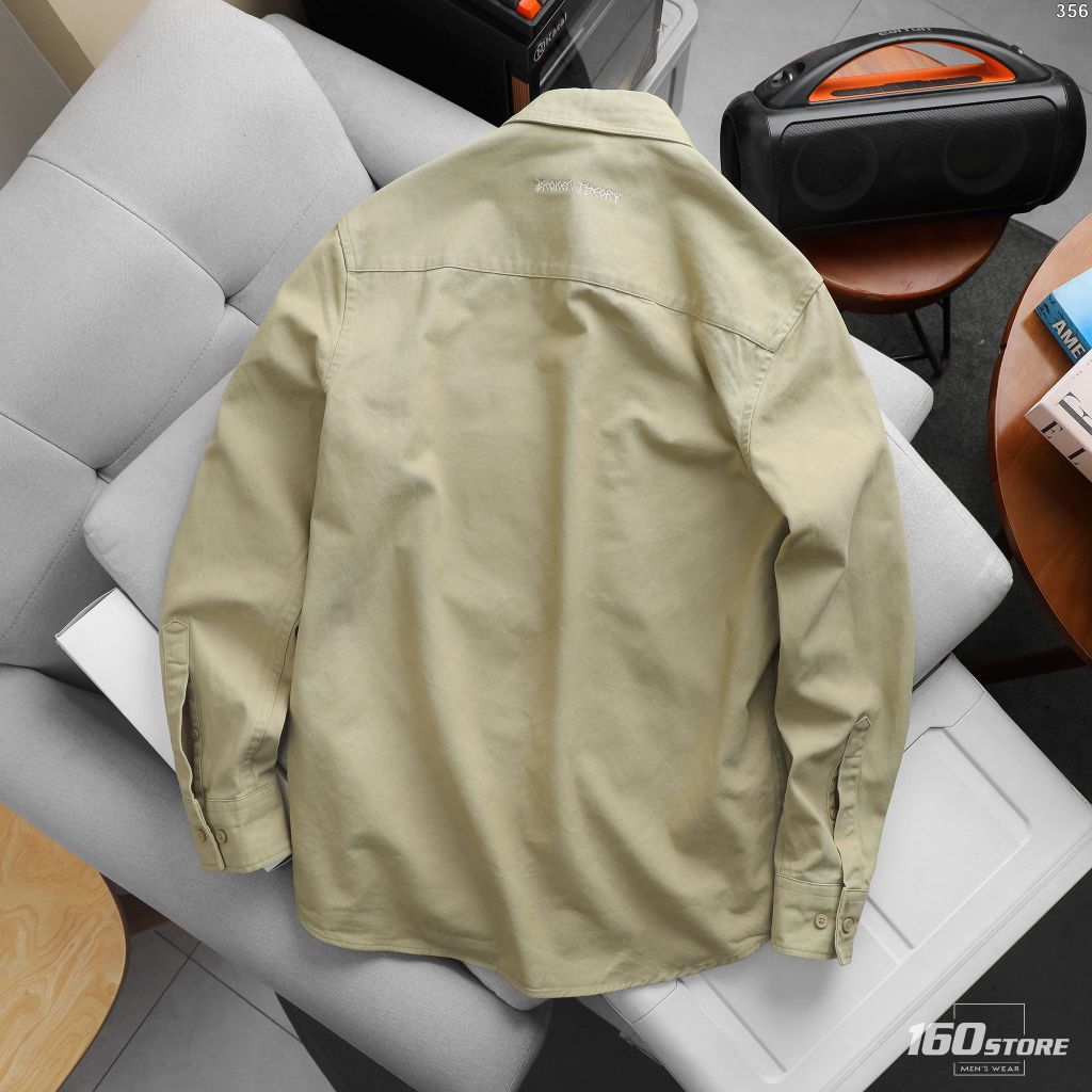 Áo Sơ Mi Nam Tay Dài ICONDENIM Monotype