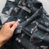 Áo Sơ Mi Nam Tay Ngắn Cuban ICONDENIM Midnight Garden