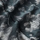 Áo Sơ Mi Nam Tay Ngắn Cuban ICONDENIM Midnight Garden