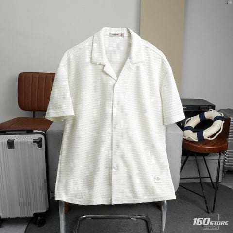 Áo Sơ Mi Nam Tay Ngắn Cuban ICONDENIM Riviera Knit