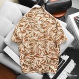 Áo Sơ Mi Nam Tay Ngắn Cuban ICONDENIM Whirling Petals