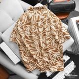 Áo Sơ Mi Nam Tay Ngắn Cuban ICONDENIM Whirling Petals