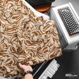 Áo Sơ Mi Nam Tay Ngắn Cuban ICONDENIM Whirling Petals