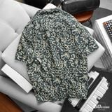 Áo Sơ Mi Nam Tay Ngắn Cuban ICONDENIM Wildbloom