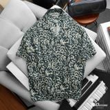 Áo Sơ Mi Nam Tay Ngắn Cuban ICONDENIM Wildbloom