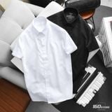 Áo Sơ Mi Nam Tay Ngắn ICONDENIM Blanko