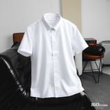 Áo Sơ Mi Nam Tay Ngắn ICONDENIM Blanko