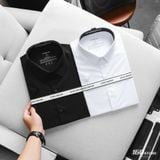 Áo Sơ Mi Nam Tay Ngắn ICONDENIM Blanko