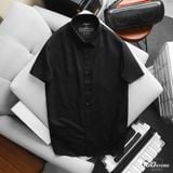 Áo Sơ Mi Nam Tay Ngắn ICONDENIM Blanko