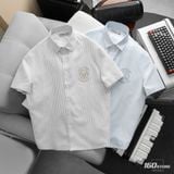 Áo Sơ Mi Nam Tay Ngắn ICONDENIM Campus League