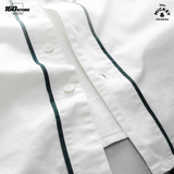Áo Sơ Mi Nam Tay Ngắn ICONDENIM Classic Green Goof Form Relaxed