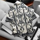 Áo Sơ Mi Nam Tay Ngắn ICONDENIM Cuban Pure Oasis