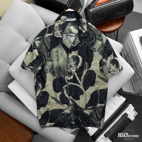 Áo Sơ Mi Nam Tay Ngắn ICONDENIM Cuban Vague Flora Form Relaxed
