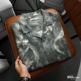 Áo Sơ Mi Nam Tay Ngắn ICONDENIM Dark Smoke Form Relaxed