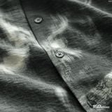 Áo Sơ Mi Nam Tay Ngắn ICONDENIM Dark Smoke Form Relaxed