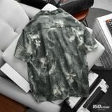 Áo Sơ Mi Nam Tay Ngắn ICONDENIM Dark Smoke Form Relaxed