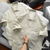 Áo Sơ Mi Nam Tay Ngắn ICONDENIM Original Quality Form Boxy
