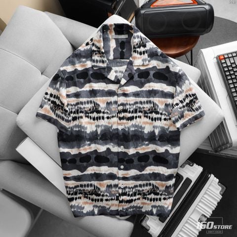 Áo Sơ Mi Nam Tay Ngắn ICONDENIM Sandstorm