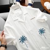 Áo Sơ Mi Nam Tay Ngắn Linen Cuban ICONDENIM Littoral